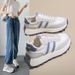 Platform Sneakers Breathable Hollow Running Shoes Casual Forrest Gump Shoes_vogvips.com