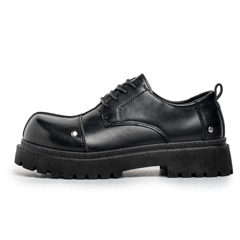 Unbeatable Quality Derby In Spring And Summer, Big Toe Thick Sole, Height Increasing Fashion Shoes, British Style, High-end Fashion, Casual_vogvips.com