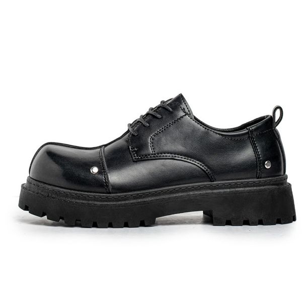 Unbeatable Quality Derby In Spring And Summer, Big Toe Thick Sole, Height Increasing Fashion Shoes, British Style, High-end Fashion, Casual_vogvips.com