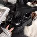 Loafers Early Muffin Soles Are Heightened, Thick-soled, Polished Small Leather Shoes, Women's Shoes_vogvips.com