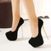 Women's Fashion Platform Stiletto Heels Low Cut Plus Size Sexy High Heels For Spring_vogvips.com