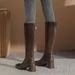 Over-the-Knee Square-Toe Long Riding Slimming Thick Back Side Chain Heightening High Heel Slim Boots_vogvips.com