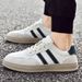 Men's Shoes Sneakers Breathable Soft-soled British White Shoes Men's Outdoor Casual Board Shoes_vogvips.com