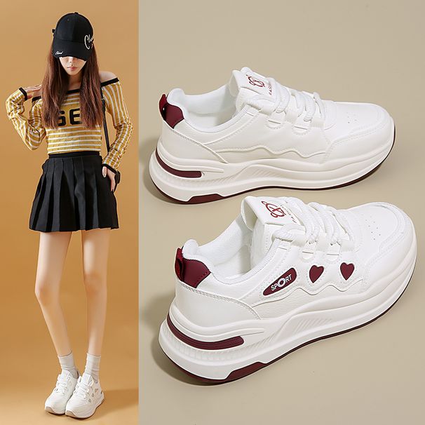 Spring Thick Bottom Casual Sports Women's Shoes_vogvips.com