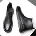 European Warm Series Martin For Autumn And Winter, Snow Casual Shoes, Men's Zipper Work Ankle Boots, Cotton Boots_vogvips.com