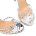 P9Factory Direct Supply Cross-border Elegant Lady Jelly Diamond Sandals Stiletto Round Toe Sier High Heels_vogvips.com