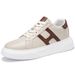 Thick-soled Invisible Inner Heightening Men's Shoes Breathable Casual Heightening Shoes Couple White Shoes Running Sports Shoes Board Shoes_vogvips.com