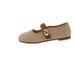 French-style Soft Leather Flat Mary Jane Shoes Women, 2025 Summer New Model, Gentle Style, Soft-soled Loafers For_vogvips.com