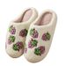 2025 Fluffy Women, Home Couple Silent Non-Slip Warm Soft Sole Flower Cotton Slippers For Men Outdoor Wear_vogvips.com
