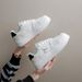 Little White Shoes Female Internet Celebrity Student Lace-up Board Shoes Flat Sports Leisure Female_vogvips.com