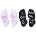Cotton couple ring socks Mid-tube socks for engagement wedding gifts for the bride and groom_vogvips.com