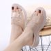 2025 New Summer Genuine Leather Women's Simple Studded Sporty Wedge Large Size Sandals_vogvips.com