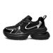 White Deer Ruth Same Style Silver Dad New Thick Sole Height Increasing Breathable Casual Sports Shoes Women_vogvips.com