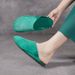 Women’s Shoes New Top Layer Cowhide Half Slippers Casual Versatile Comfortable Thickened Soft Bottom Flat Sandals_vogvips.com