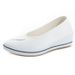 One Character Brand Nurse Women's Sloping Heel Soft Sole 2025 New White Autumn And Winter Old Beijing Cloth Shoes Flat_vogvips.com