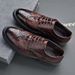 2025 Spring Genuine Breathable Versatile Business Casual British Brogue Leather Men's High-end Wedding Shoes_vogvips.com