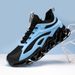 Men's Breathable Running Shoes With Cushioning Support - Lightweight Athletic Sneakers For Walking, Jogging & Gym - Knit Upper & Rubber Sole_vogvips.com