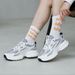 Baasploa Women Retro Running Outdoor Mesh Lace Up Jogging Sports Female Casual Lightweight Breathable Non-slip Shoes_vogvips.com