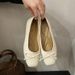 Silver Single Shallow Mouth Bow Spring Autumn High-end French Style Evening Flat Fashion Women's Versatile Shoes_vogvips.com