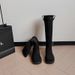 Two-Way Wear Suede Over-the-Knee For Women 2025 Autumn New Fashion Pleated Slouch Melad High Boots_vogvips.com