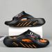 New Men's Massage Indoor Outdoor Sandals Beach Casual Shoes Comfortable Slides Men Women Home Slippers Big Size 46 47_vogvips.com