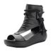 Foreign Trade Export Roman Shoes For Women, Summer Casual Fashion 2024 New High-Top Height-Increasing Wedge Sandals With_vogvips.com