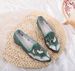 Women’s Shoes Daily Versatile Pointed Low Heeled Embroidered Elegant Style Embroidered Cloth Shoes For Women_vogvips.com