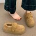 Thick-Soled Snow Cotton 2024 New Winter For Women With Fleece Lining, Thickened, Warm, And Non-Slip Women's_vogvips.com