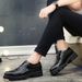 Euro Step Formal British Style Lace-up 2025 Spring And Autumn Brogue Floral Men's Casual Leather Shoes_vogvips.com