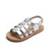 Kids' Shoes Summer New Fashion Little Girl Woven Princess Shoes Children's Soft Bottom Beach Shoes Trendy_vogvips.com