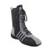 Women Boxing Boots Niche Light Luxury 2025 Autumn Winter Handmade Shoes Women's Boots Soft Leather Boxing Boots, Four_vogvips.com