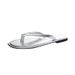 European And American Style Clip-Toe Internet Celebrity Temperament Flat Summer Outdoor New Silver Flip-Flop Beach_vogvips.com