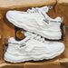 Men's 2025 Summer New Height Increasing Thick Soled Trendy Dad Running Sports Breathable Men's Shoes_vogvips.com