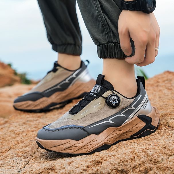 Outdoor Hiking Shoes Men's Sneakers Off-road Running Shoes_vogvips.com