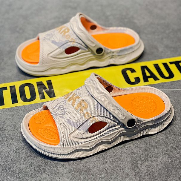 2025 New Slippers For Boys And Teenagers In Summer, Anti Slip Sports, Easy To Step On Poop, Casual Beach, Big Size, One_vogvips.com