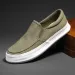 Casual Breathable Canvas Lightweight Vulcanized Soft Flat Shoes Outdoor Men's Sneakers Loafers_vogvips.com