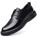 European Warm Series 2025 Autumn New Men's Business Casual Genuine Leather Lace-up Single Fleece Lined Warm Cotton Shoes Winter 3288_vogvips.com