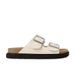 Lazy Boken Slippers For Women, Outdoor Wear, Double Strap, Soft Thick Sole, Non-Slip, Summer New Fashion Square Buckle_vogvips.com