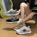 2025 Spring New Korean Style Breathable Dad For Women Students Casual Thick Sole Height Increasing Running Shoes J6109_vogvips.com