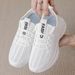 2026 Summer Trend Breathable Single Mesh Fashion Sports Casual Lightweight Comfortable Flat Soft Sole Running Shoes_vogvips.com