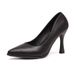 Black Daily Etiquette High Heel Shoes Women, Soft Sole, Comfortable For Long Standing, Formal Wear, Flight Attendant,_vogvips.com