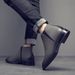 Men's Boots Chelsea Boots Side Zipper Men's Shoes Fashion European And American Men's Short Boots Ankle Boots_vogvips.com