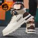 European Warm Series Fleece-Lined Thickened Martin Boots Winter New Style Personality Knob Lace-Up Leather Surface Cold-Proof Warm_vogvips.com