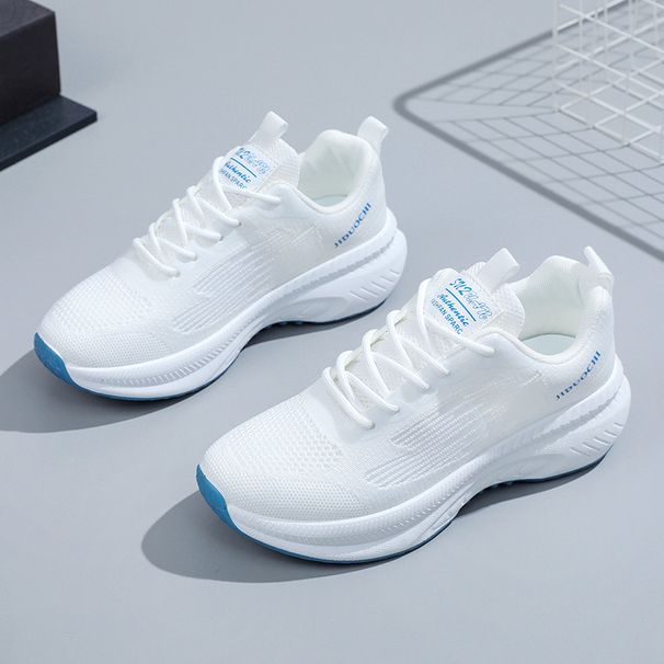Summer Women's New Mesh Breathable Sports Lightweight Soft Sole Running Trendy Versatile Casual Shoes Wholesale_vogvips.com