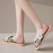 Floral Three-Flower One-Strap For Women Summer Outdoor Fashion Wear-Resistant Non-Slip Cross Strap Flat Beach Women's_vogvips.com