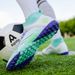 High-top Soccer Shoes For Boys Girls With Rubber Soles And Jelly Colorways_vogvips.com
