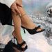 Plus-size Slim Heels Temperament Square Head Bow High Heels Sandals_vogvips.com