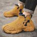 High-top Men's Autumn New Versatile Martin Boots Sports Running Casual Trendy Shoes Slip-on Lightweight Non-slip Outdoor_vogvips.com