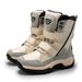 Unisex New Winter Warm Snow Boots Cross-Border Fleece-Lined Women's High-Top Versatile Outdoor Hiking Cotton Shoes_vogvips.com