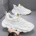 New casual black sports shoes for men running height daddy shoes_vogvips.com